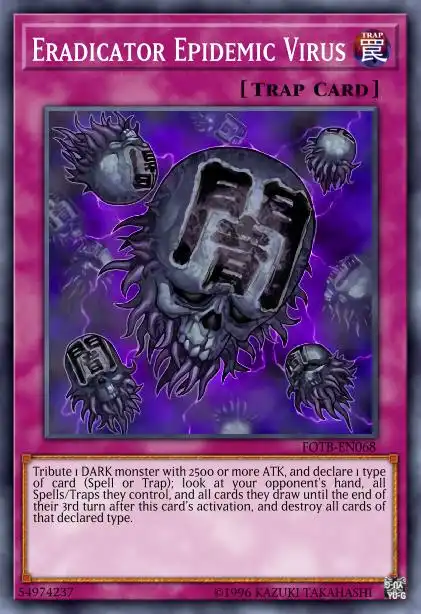 Edison Rulings for Eradicator Epidemic Virus